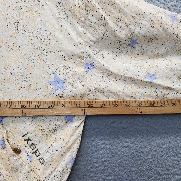 Vintage IXSPA Golf Jacket Women S Multi Performance Star Paint Splatter Full Zip - Picture 4 of 10